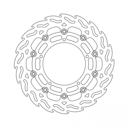 MOTO-MASTER FLAME SERIES FLOATING BRAKE ROTOR