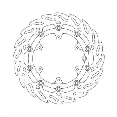 MOTO-MASTER FLAME SERIES FLOATING BRAKE ROTOR