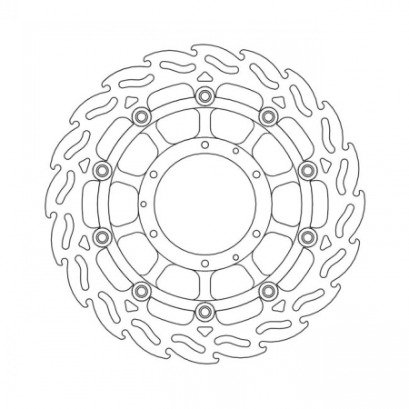 MOTO-MASTER FLAME SERIES FLOATING BRAKE ROTOR