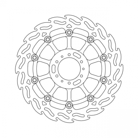 MOTO-MASTER FLAME SERIES FLOATING BRAKE ROTOR