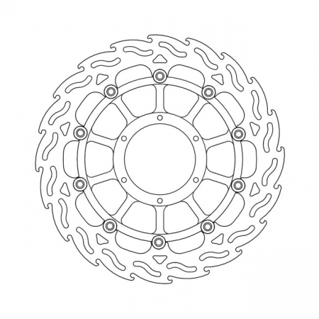 MOTO-MASTER FLAME SERIES FLOATING BRAKE ROTOR