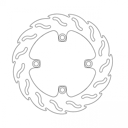 MOTO-MASTER FLAME SERIES BRAKE ROTOR