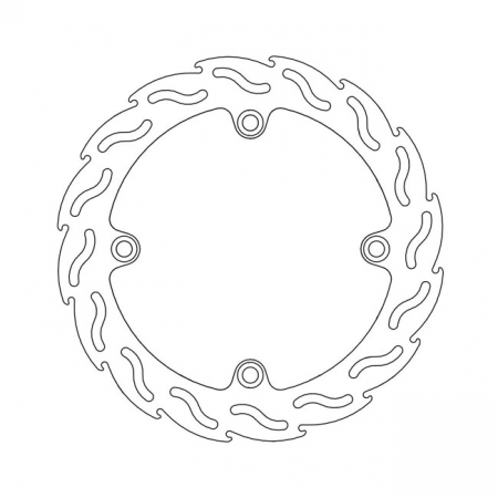 MOTO-MASTER FLAME SERIES BRAKE ROTOR