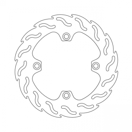 MOTO-MASTER FLAME SERIES BRAKE ROTOR