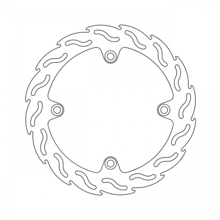 MOTO-MASTER FLAME SERIES BRAKE ROTOR