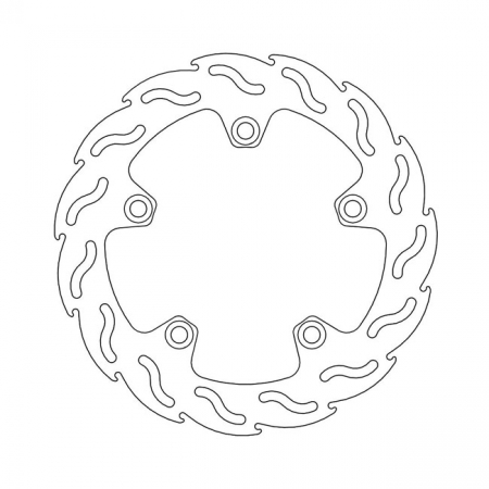 MOTO-MASTER FLAME SERIES BRAKE ROTOR