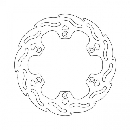 MOTO-MASTER FLAME SERIES BRAKE ROTOR