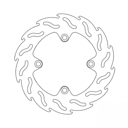 MOTO-MASTER FLAME SERIES BRAKE ROTOR