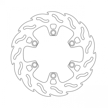 MOTO-MASTER FLAME SERIES BRAKE ROTOR