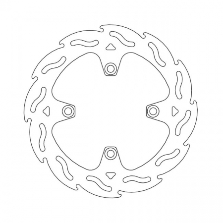 MOTO-MASTER FLAME SERIES BRAKE ROTOR