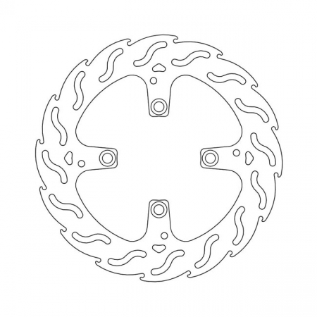 MOTO-MASTER FLAME SERIES BRAKE ROTOR