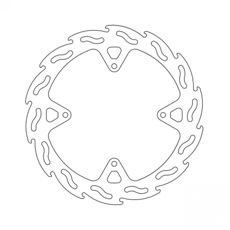 MOTO-MASTER FLAME SERIES BRAKE ROTOR