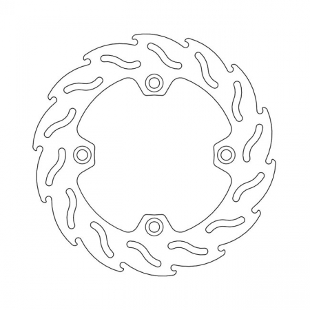 MOTO-MASTER FLAME SERIES BRAKE ROTOR