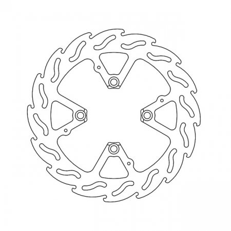 MOTO-MASTER FLAME SERIES BRAKE ROTOR