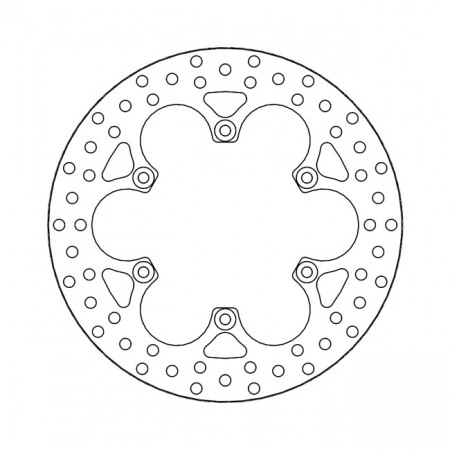 MOTO-MASTER HALO SERIES FIXED BRAKE ROTOR