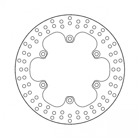 MOTO-MASTER HALO SERIES FIXED BRAKE ROTOR