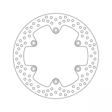 MOTO-MASTER HALO SERIES FIXED BRAKE ROTOR