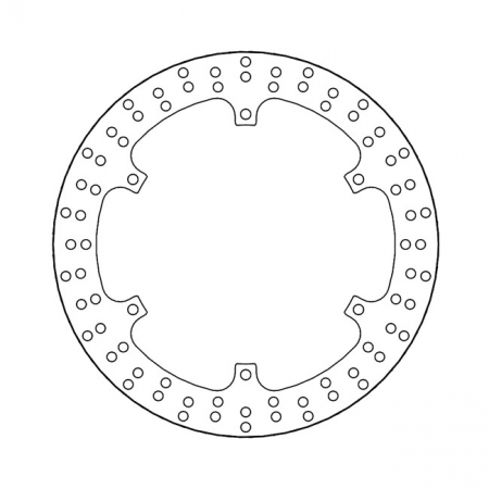 MOTO-MASTER HALO SERIES FIXED BRAKE ROTOR