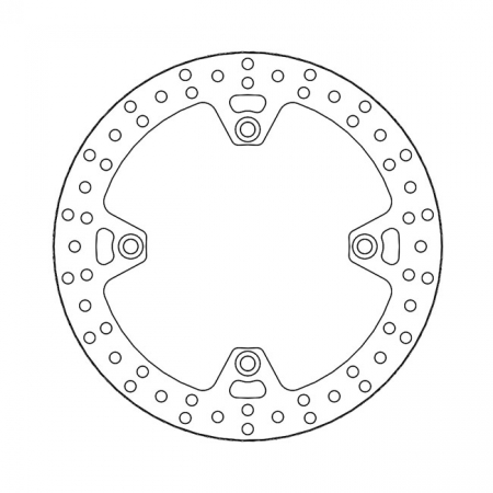 MOTO-MASTER HALO SERIES FIXED BRAKE ROTOR