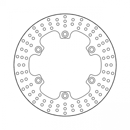 MOTO-MASTER HALO SERIES FIXED BRAKE ROTOR