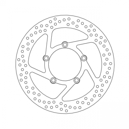 MOTO-MASTER HALO SERIES FIXED BRAKE ROTOR