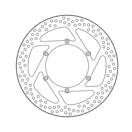 MOTO-MASTER HALO SERIES FIXED BRAKE ROTOR