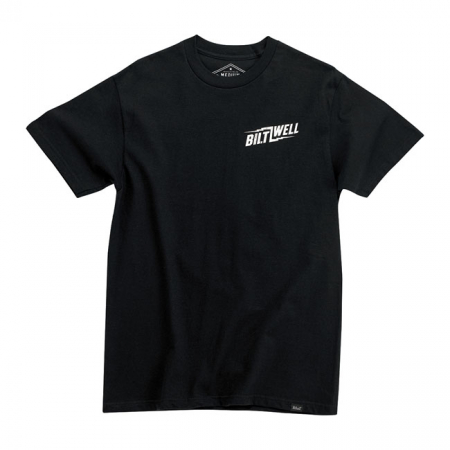 BILTWELL SMILES PER GALLON T-SHIRT BLACK