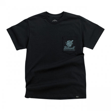 BILTWELL ROUSERBOT POCKET T-SHIRT BLACK