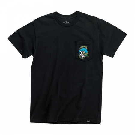 BILTWELL RATTLER POCKET T-SHIRT BLACK