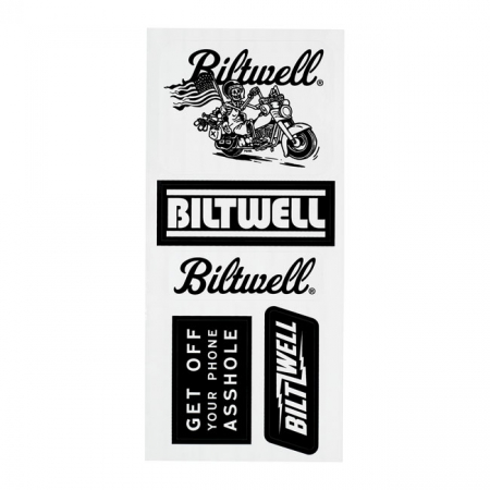 BILTWELL STICKER SHEET B