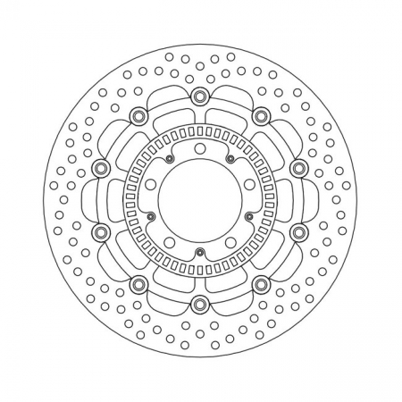 MOTO-MASTER HALO SERIES FLOATING BRAKE ROTOR