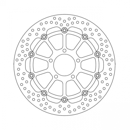 MOTO-MASTER HALO SERIES FLOATING BRAKE ROTOR