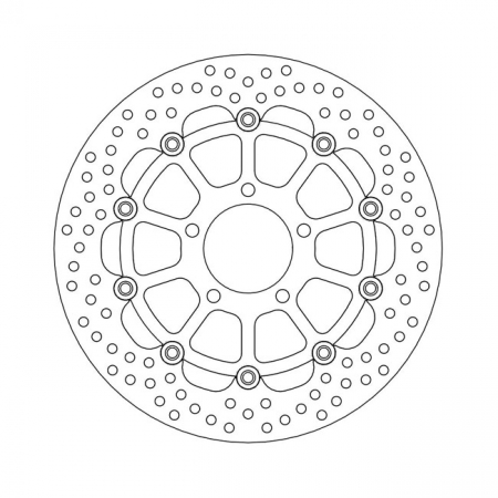 MOTO-MASTER HALO SERIES FLOATING BRAKE ROTOR