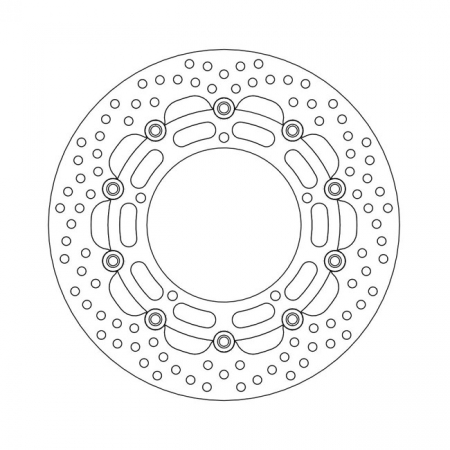 MOTO-MASTER HALO SERIES FLOATING BRAKE ROTOR