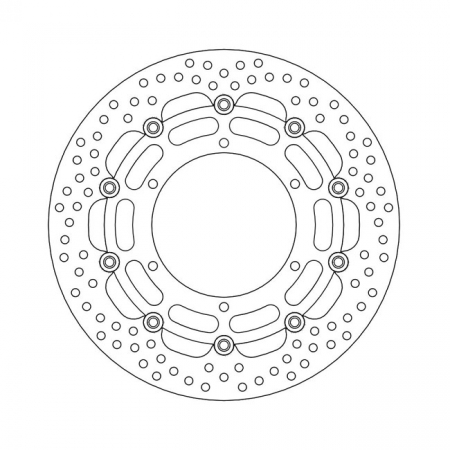 MOTO-MASTER HALO SERIES FLOATING BRAKE ROTOR