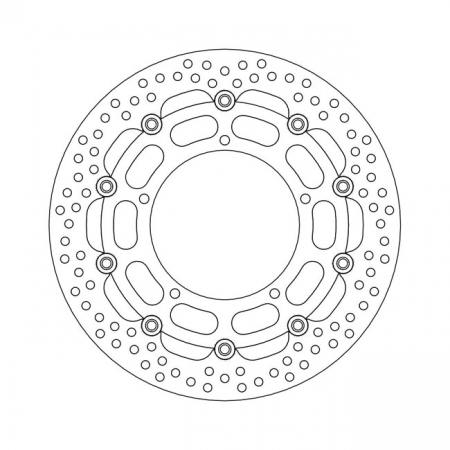 MOTO-MASTER HALO SERIES FLOATING BRAKE ROTOR