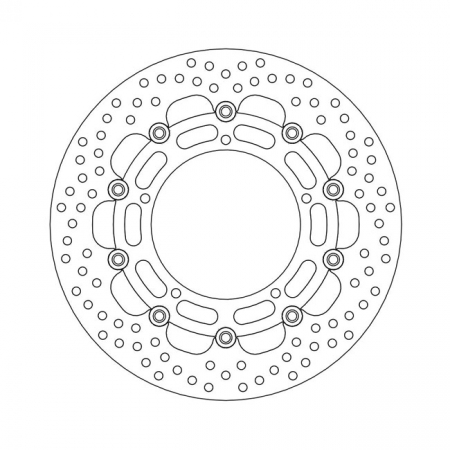 MOTO-MASTER HALO SERIES FLOATING BRAKE ROTOR