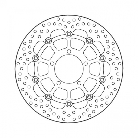 MOTO-MASTER HALO SERIES FLOATING BRAKE ROTOR