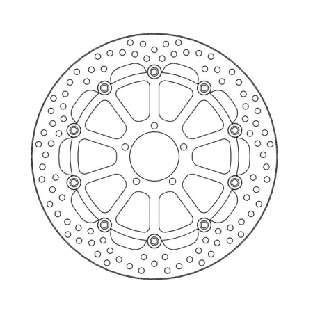 MOTO-MASTER HALO SERIES FLOATING BRAKE ROTOR