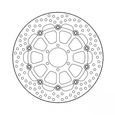 MOTO-MASTER HALO SERIES FLOATING BRAKE ROTOR