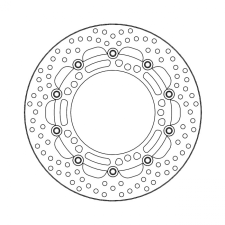 MOTO-MASTER HALO SERIES FLOATING BRAKE ROTOR