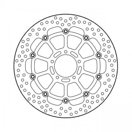 MOTO-MASTER HALO SERIES FLOATING BRAKE ROTOR