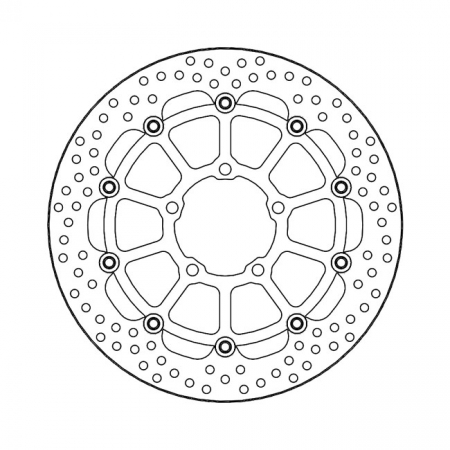 MOTO-MASTER HALO SERIES FLOATING BRAKE ROTOR