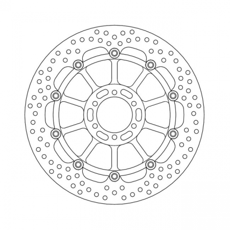 MOTO-MASTER HALO SERIES FLOATING BRAKE ROTOR