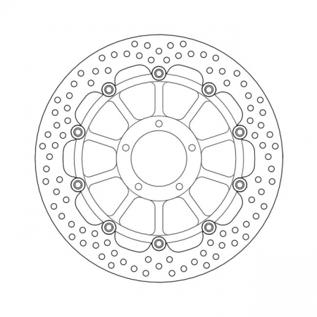 MOTO-MASTER HALO SERIES FLOATING BRAKE ROTOR