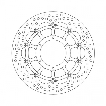 MOTO-MASTER HALO SERIES FLOATING BRAKE ROTOR