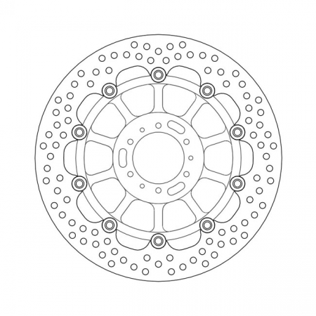 *6 DAYS EXTRA TRANSIT TIME* MOTO-MASTER HALO SERIES FLOATING BRAKE R