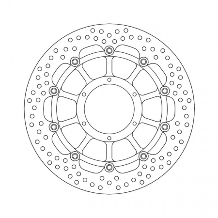 MOTO-MASTER HALO SERIES FLOATING BRAKE ROTOR