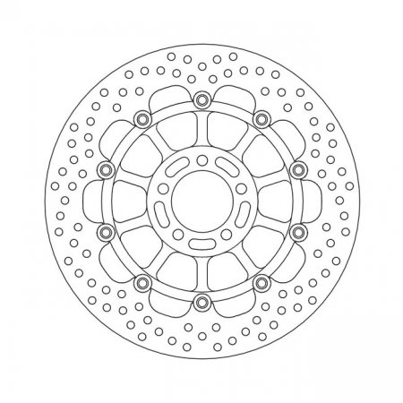 *6 DAYS EXTRA TRANSIT TIME* MOTO-MASTER HALO SERIES FLOATING BRAKE R