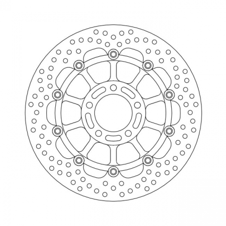 MOTO-MASTER HALO SERIES FLOATING BRAKE ROTOR